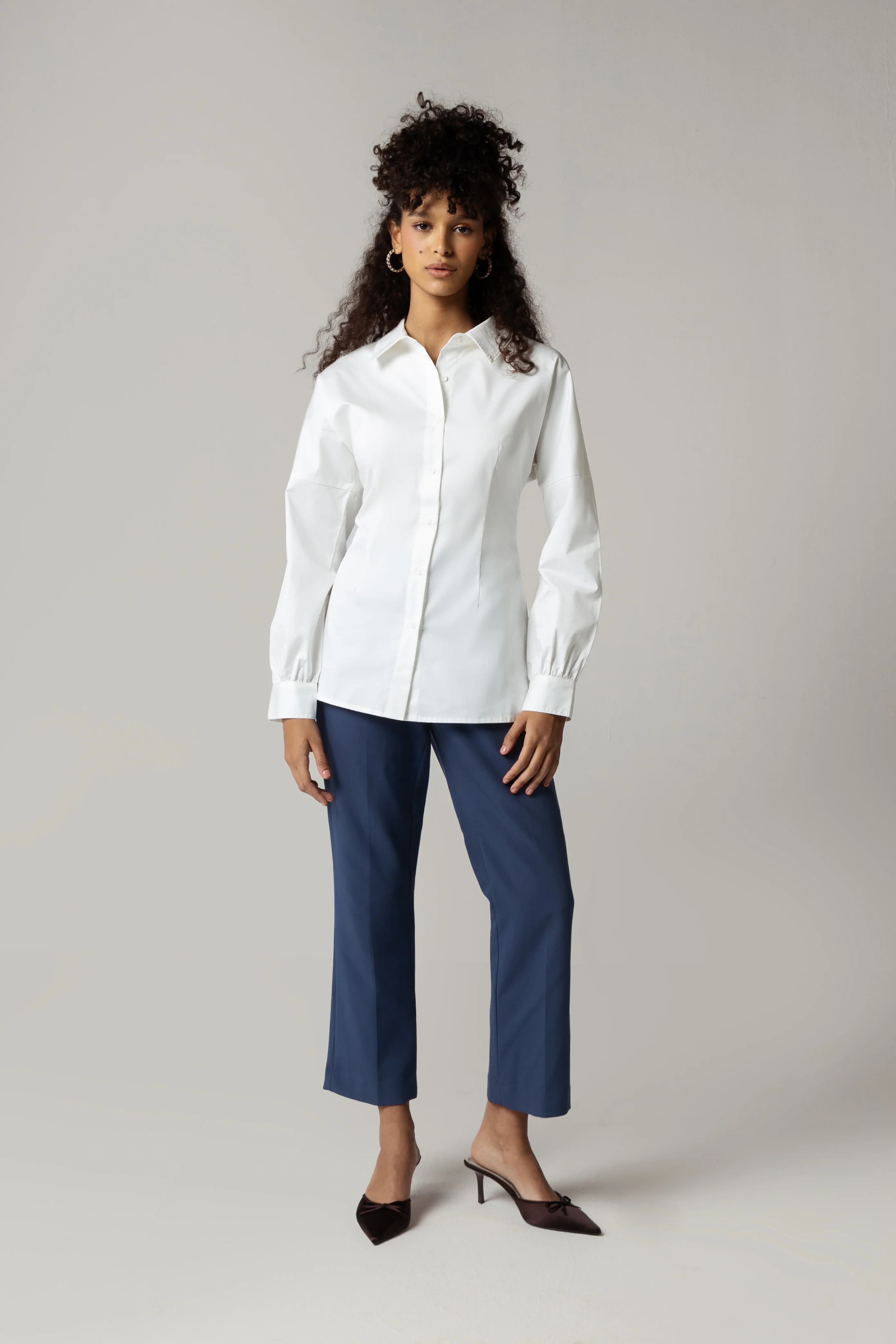 Classic White Poplin Shirt - Image 4