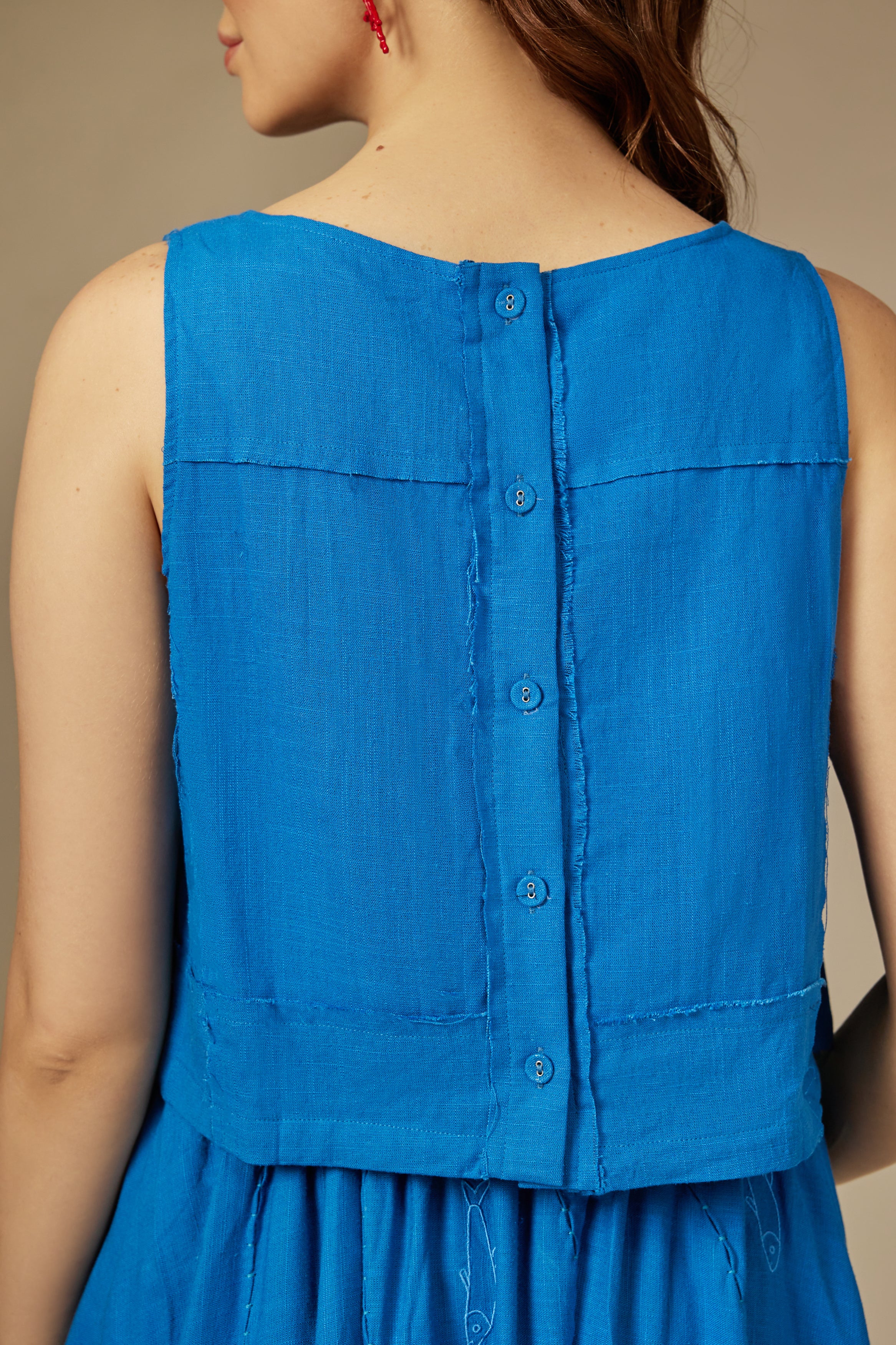 Blue Fish Embroidered Set - Image 6