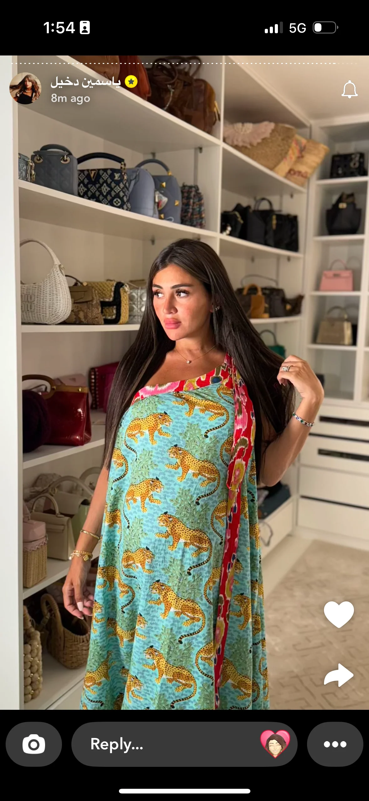 Colorful Maxi Jungle Vibes Dress - Image 3