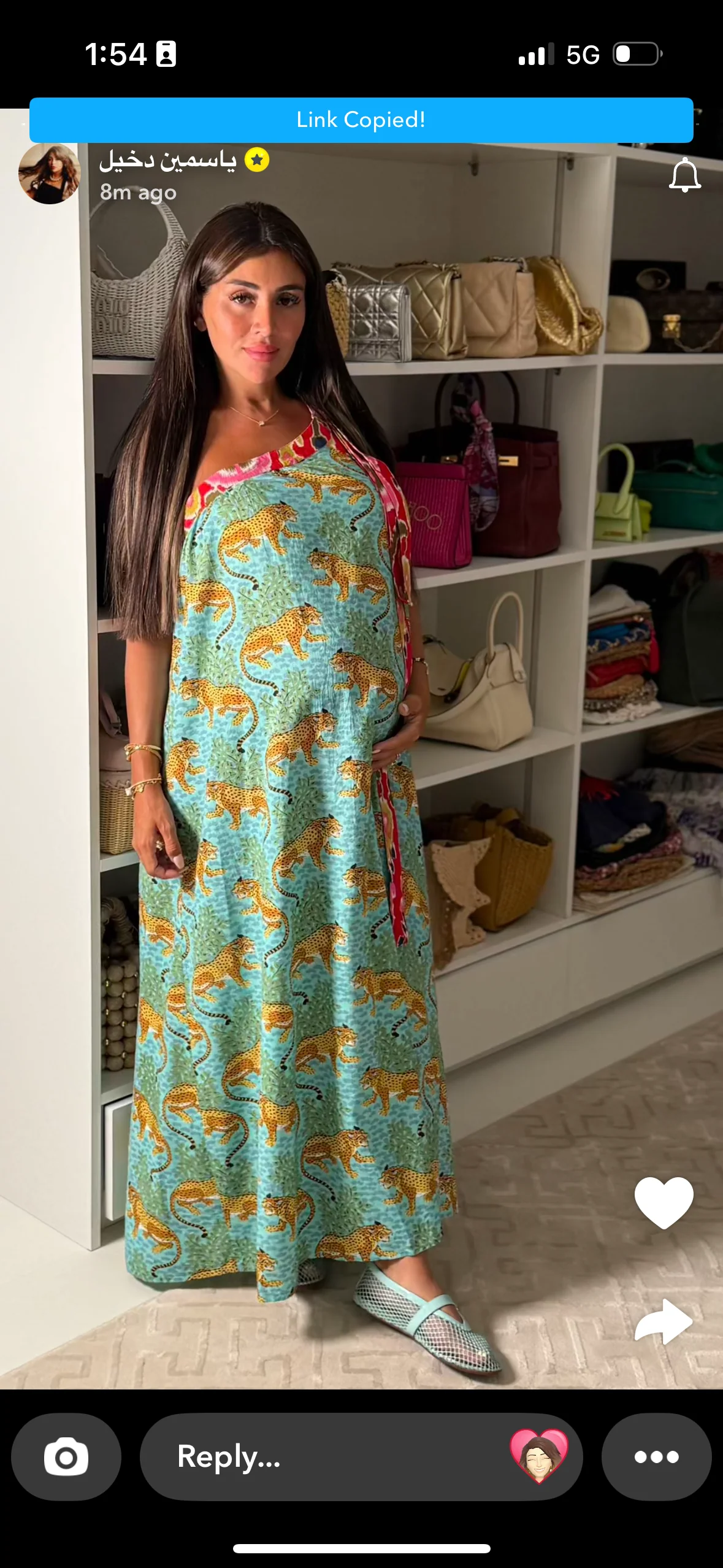 Colorful Maxi Jungle Vibes Dress - Image 4