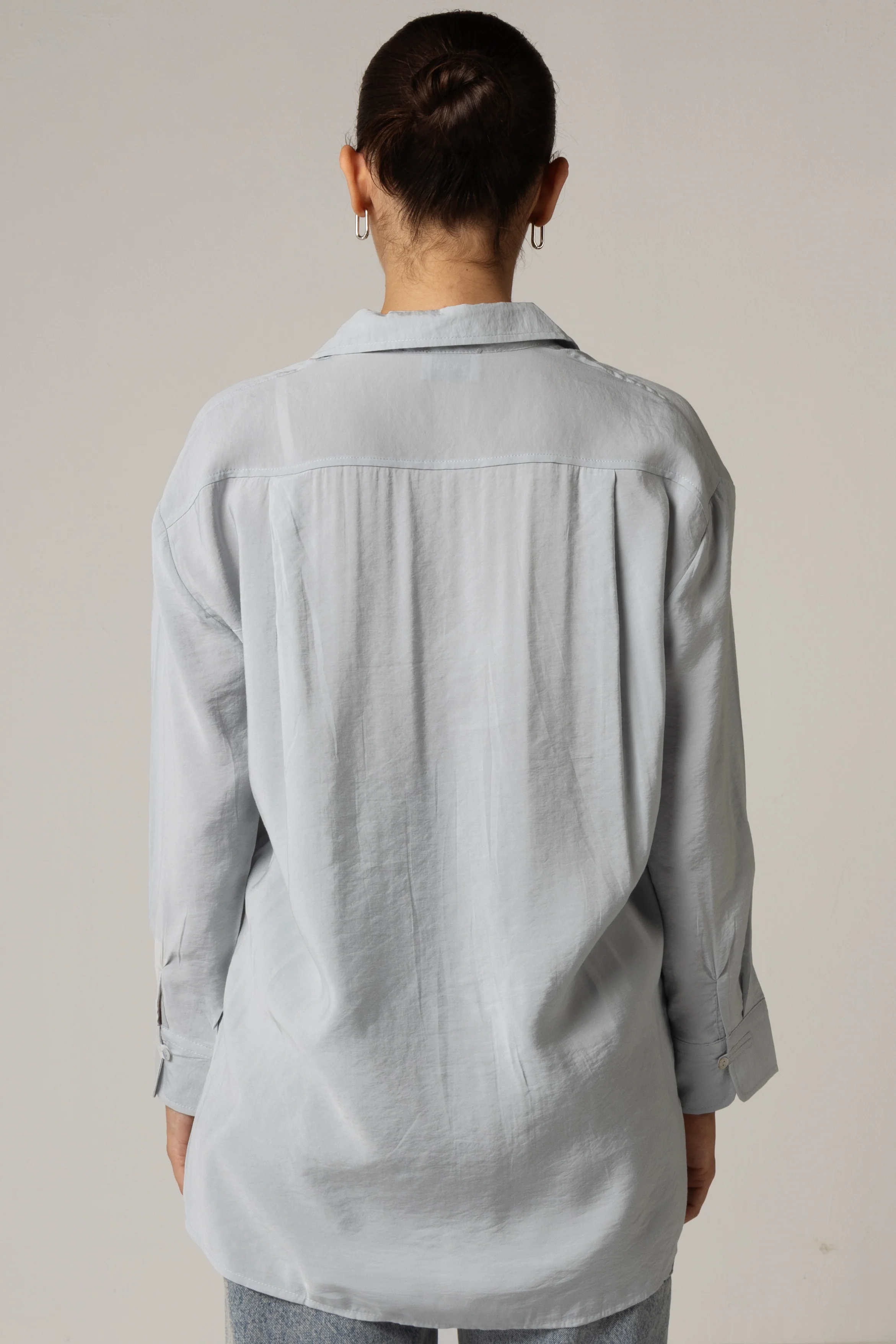 Utility Pocket Shirt - Light Blue - Image 3