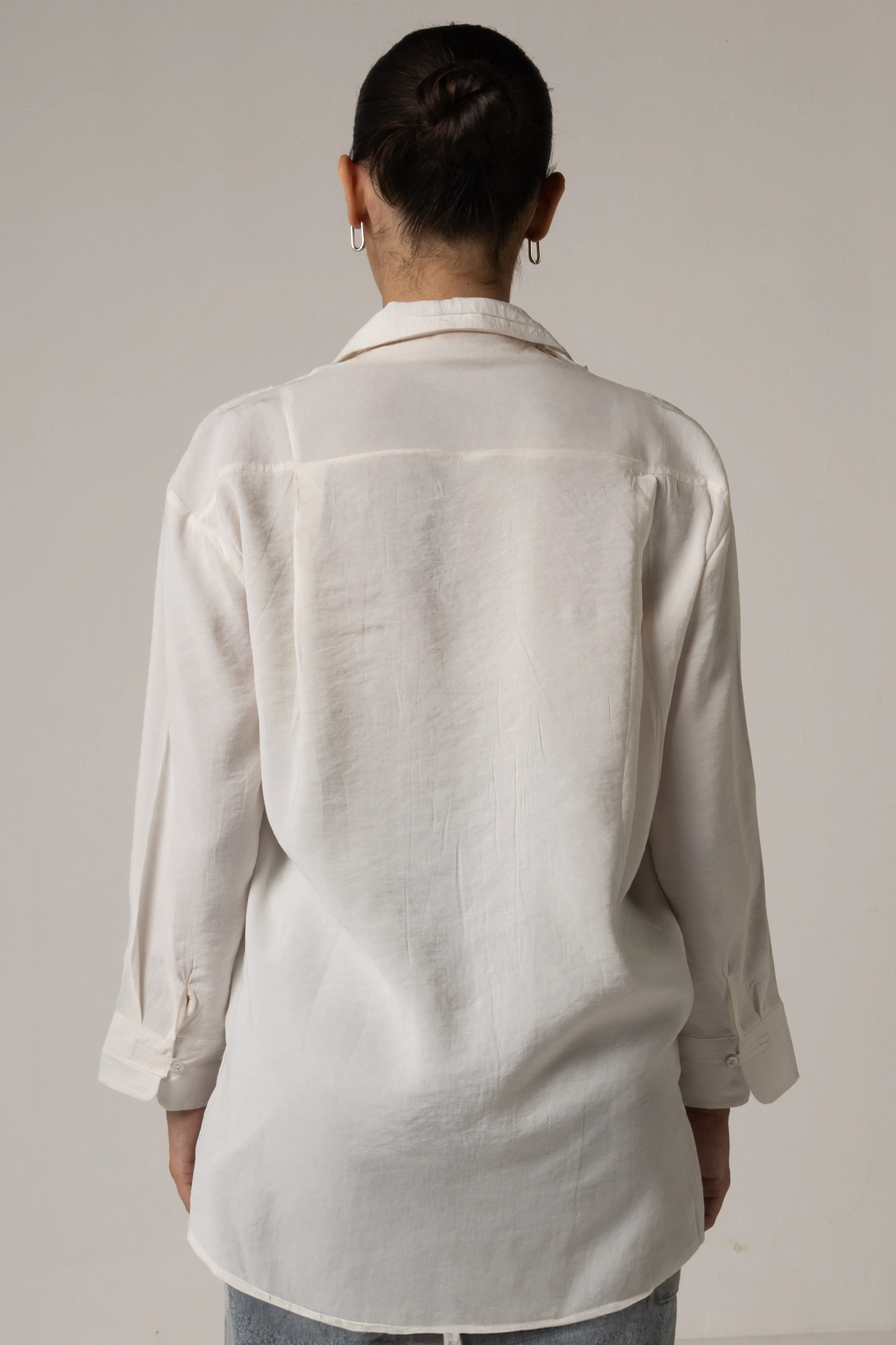 Utility Pocket Shirt - Off-White - Image 3
